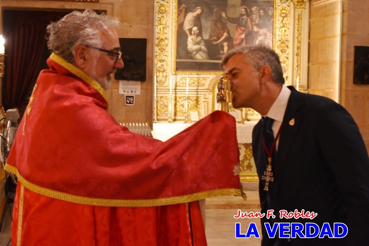 Imágenes del cabildo general de la Cofradía de la Vera Cruz en Caravaca