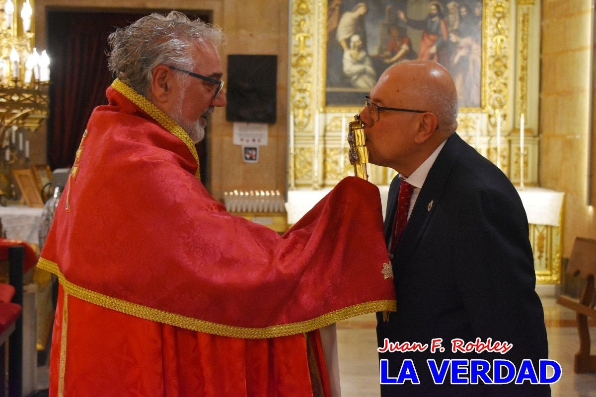 Imágenes del cabildo general de la Cofradía de la Vera Cruz en Caravaca