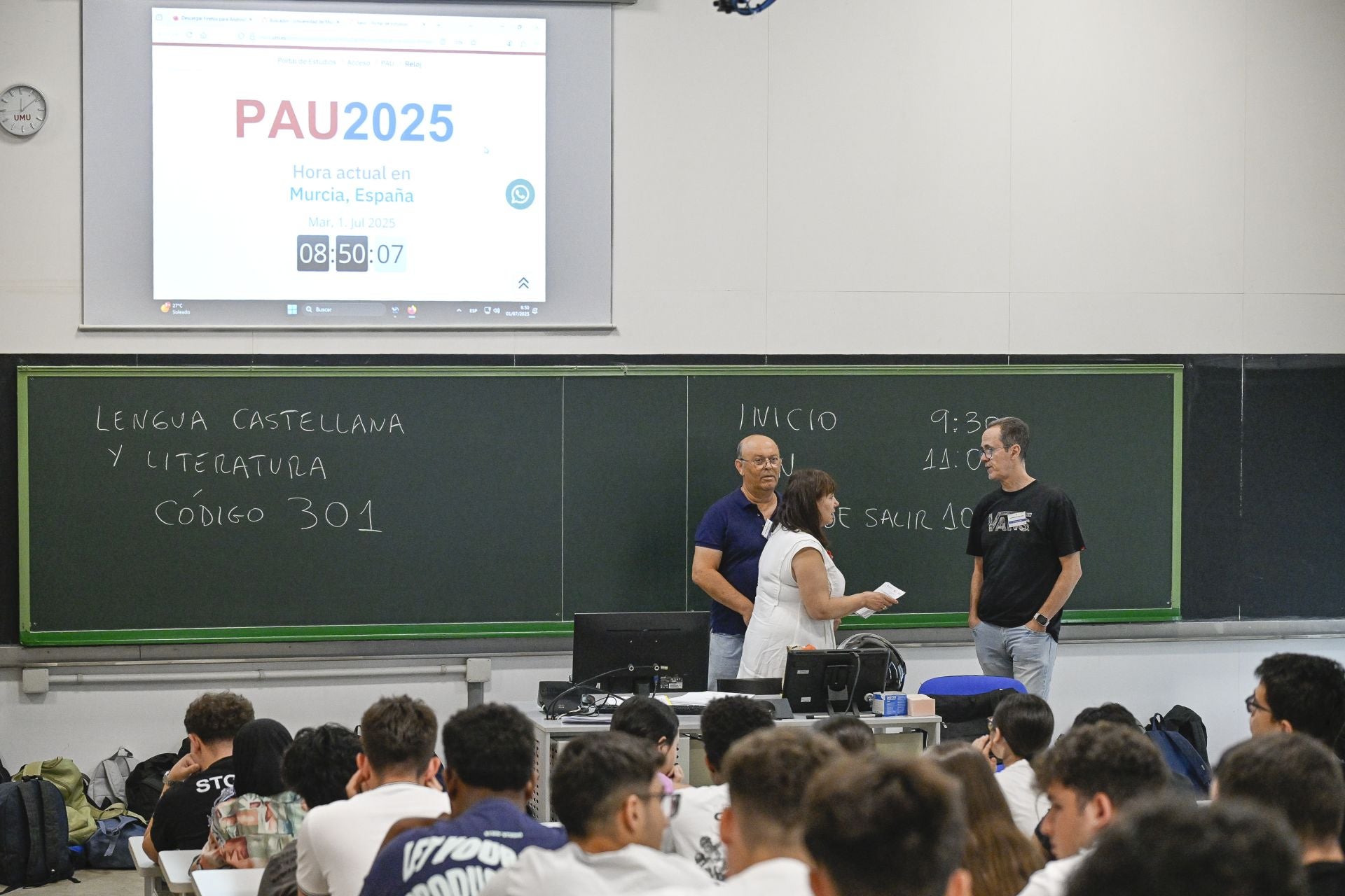 La convocatoria extraordinaria de la PAU, en imágenes