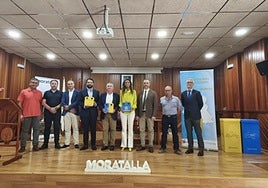 Un momento de la entrega de premios.