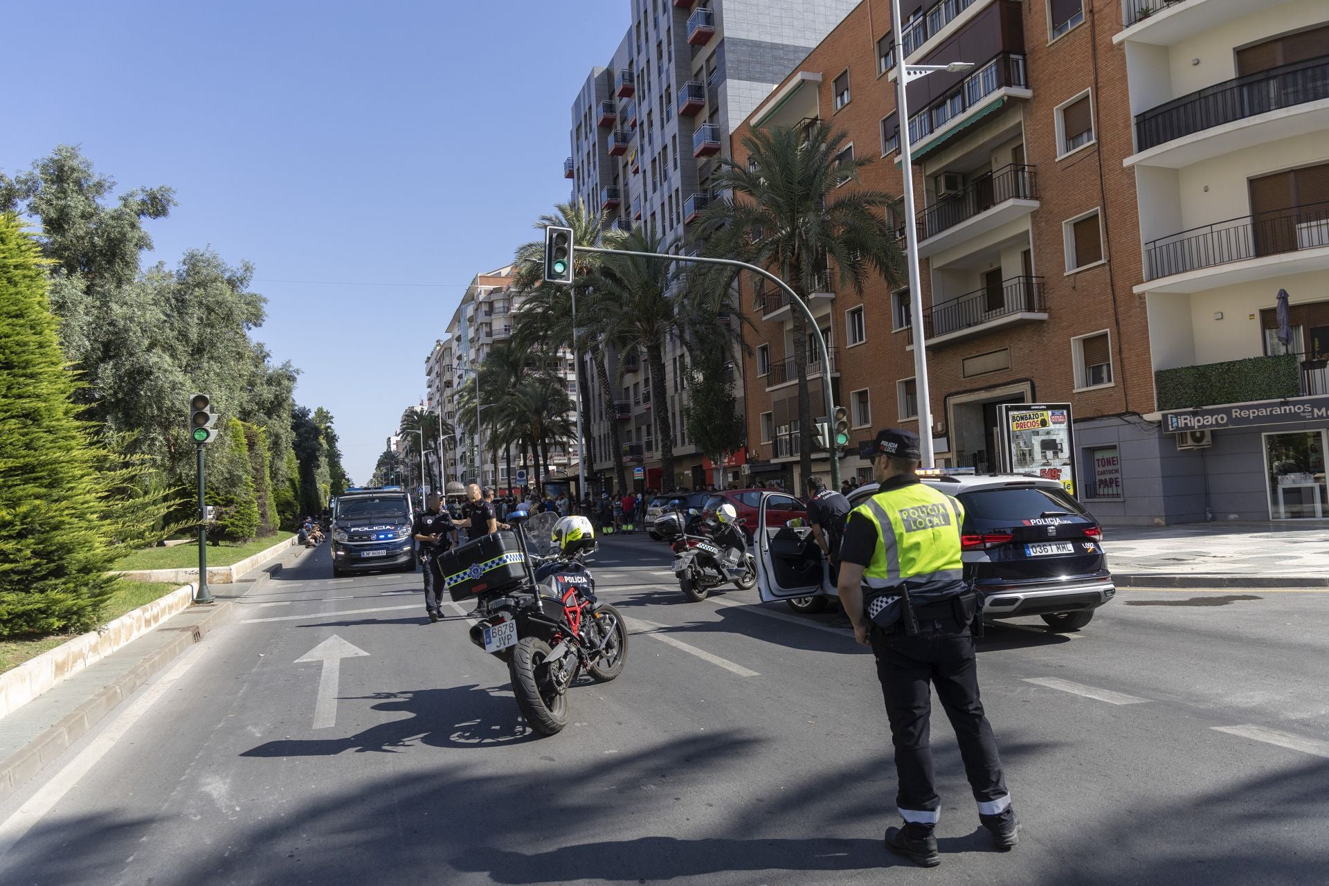 La protesta de los trabajadores de Navantia en Cartagena, en imágenes