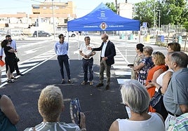 El acto de inauguración en Puebla de Soto.