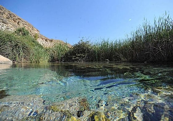 El «jacuzzi natural» de la Región de Murcia que National Geographic recomienda visitar este verano.