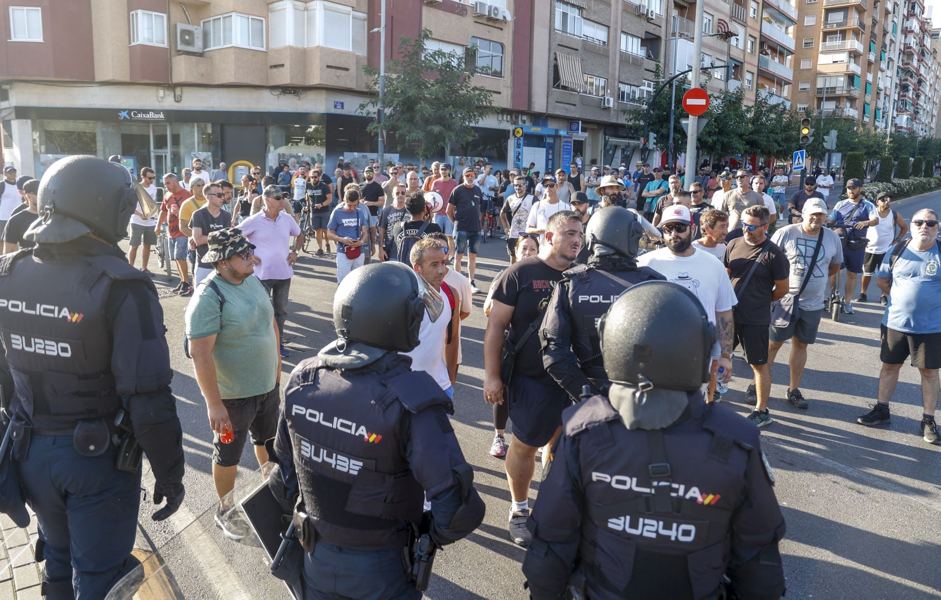 La manifestación de los trabajadores de Navantia, en imágenes