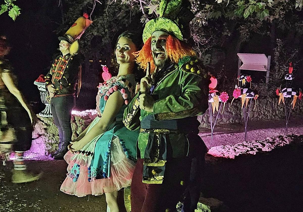 Representación teatral de 2024 en las Fuentes del Marqués.