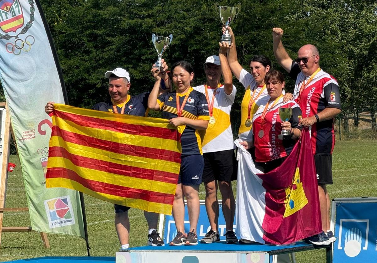 Equipo formado por Juan Antonio Martínez Rubio y la lorquina Ana Cano.