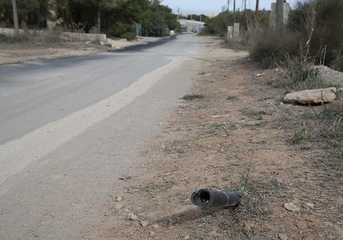 Imagen de archivo de un camino en el paraje de Los Chaparros.