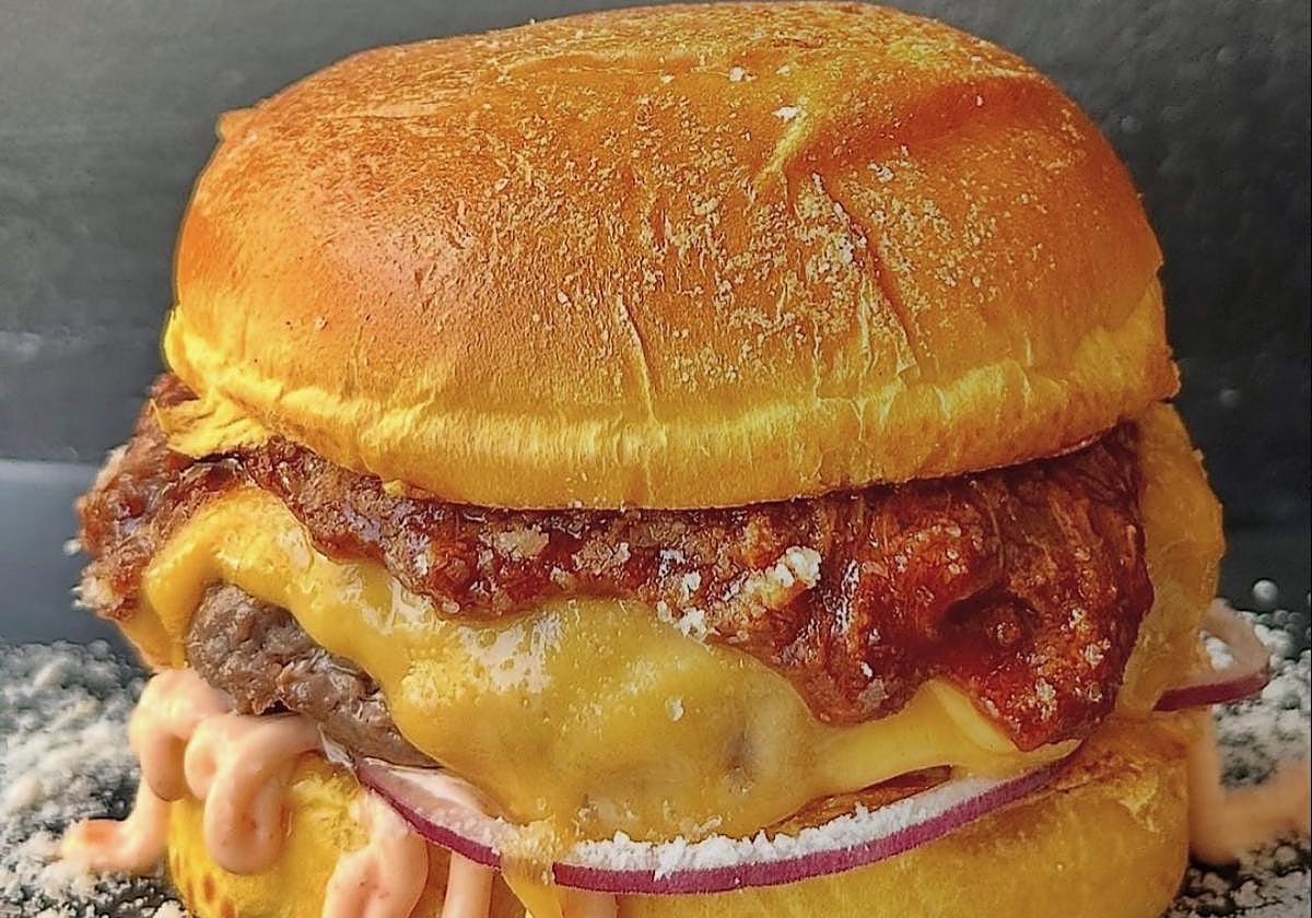 Una de las hamburguesas participantes.