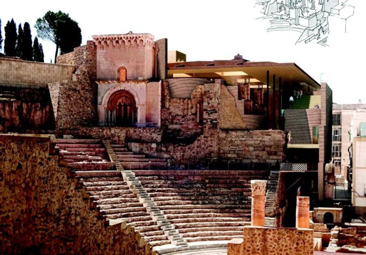 El proyecto 'Spartaria', del arquitecto valenciano Carlos Campos, fue el elegido por el jurado como ganador del concurso de ideas municipal.