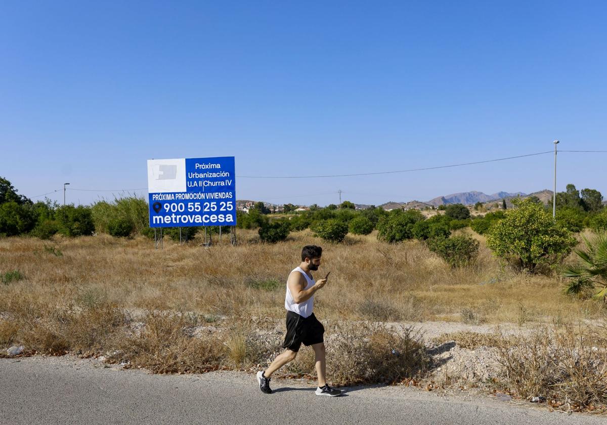 Terrenos en los que se levantarán nuevos edificios para albergar hasta 1.800 nuevas viviendas.