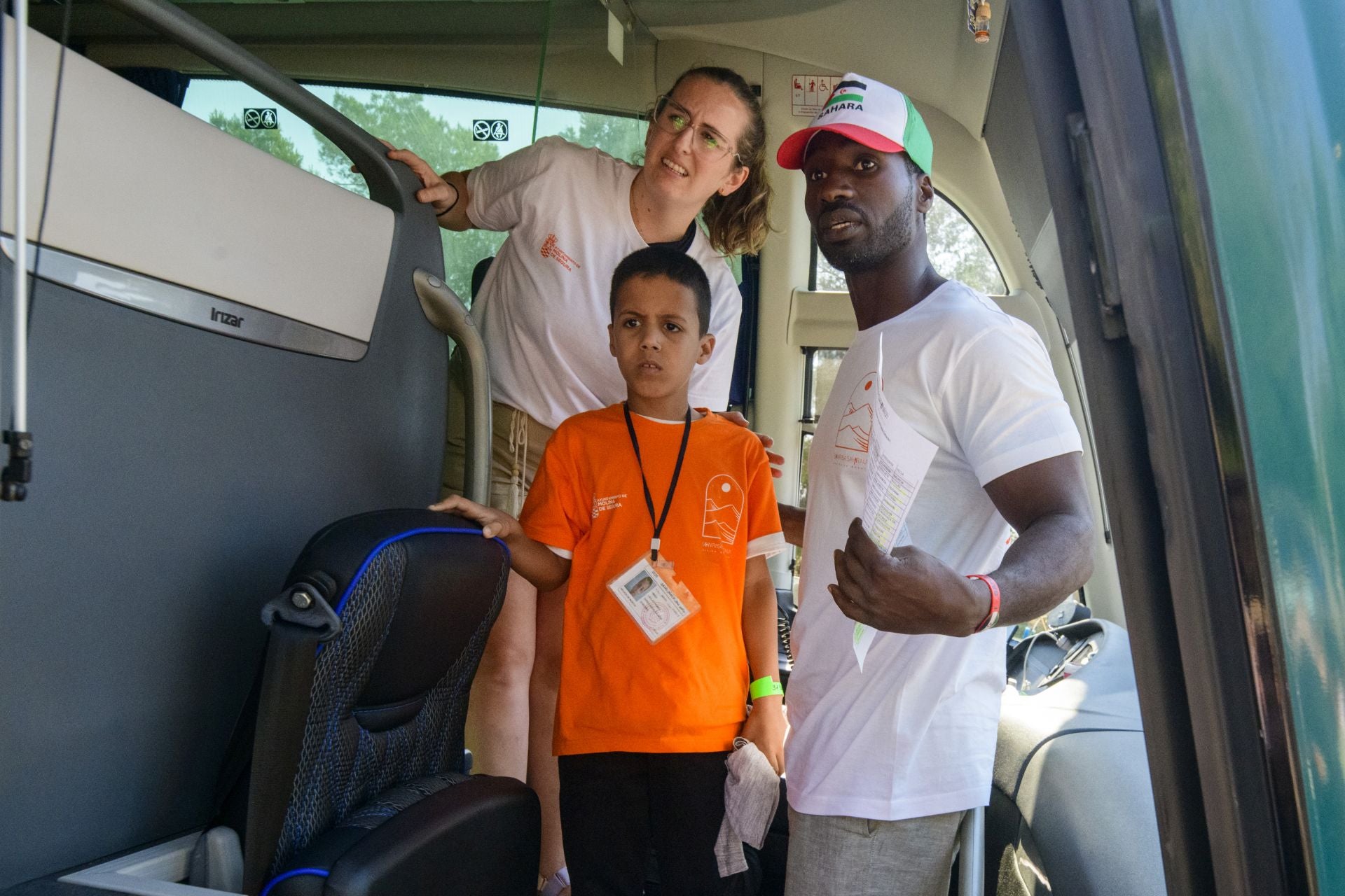 La recepción de los 50 niños saharuis en Murcia, en imágenes