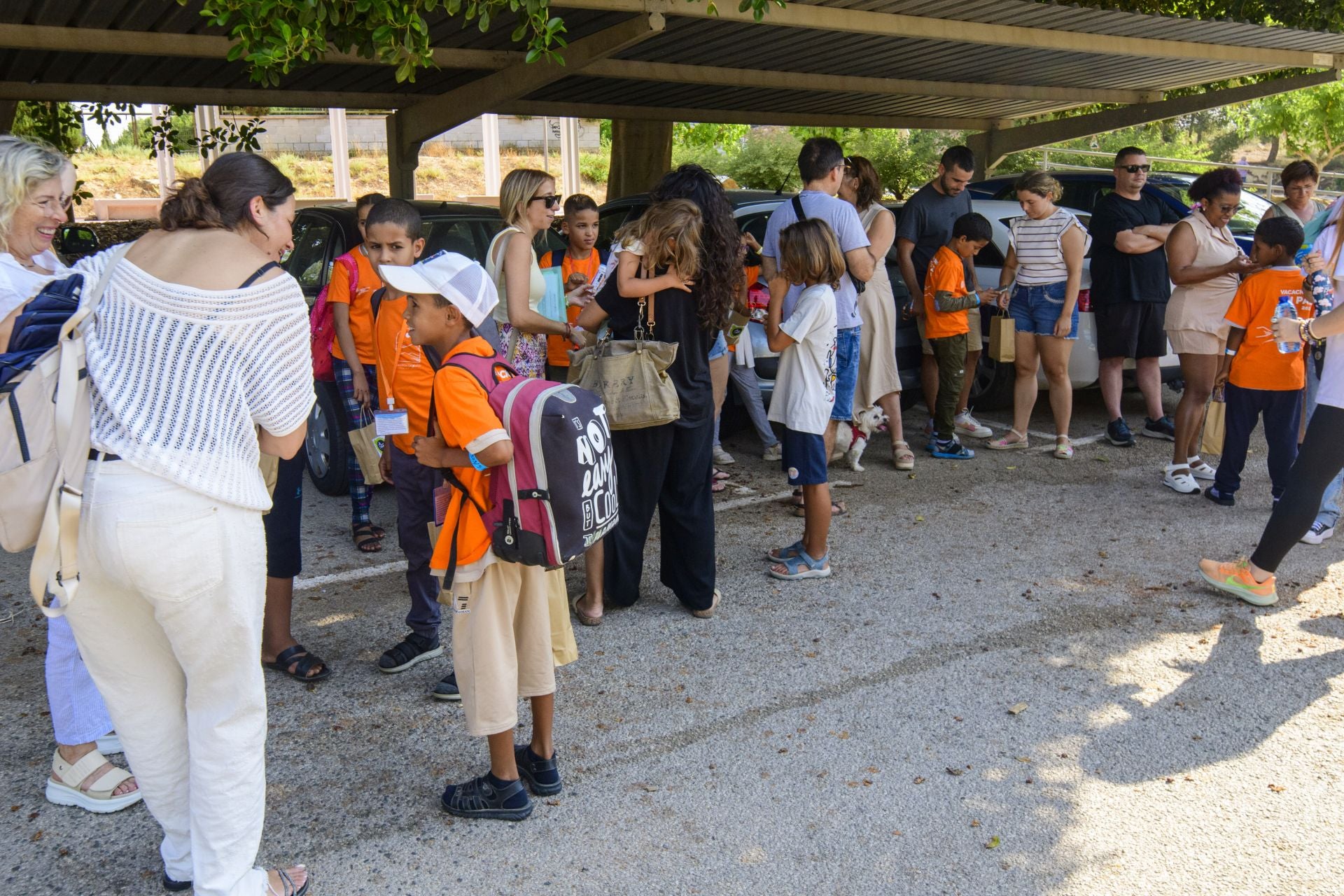 La recepción de los 50 niños saharuis en Murcia, en imágenes