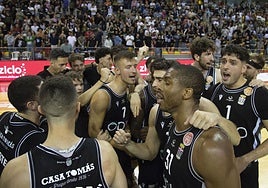 Los jugadores del Odilo, en una imagen de archivo.