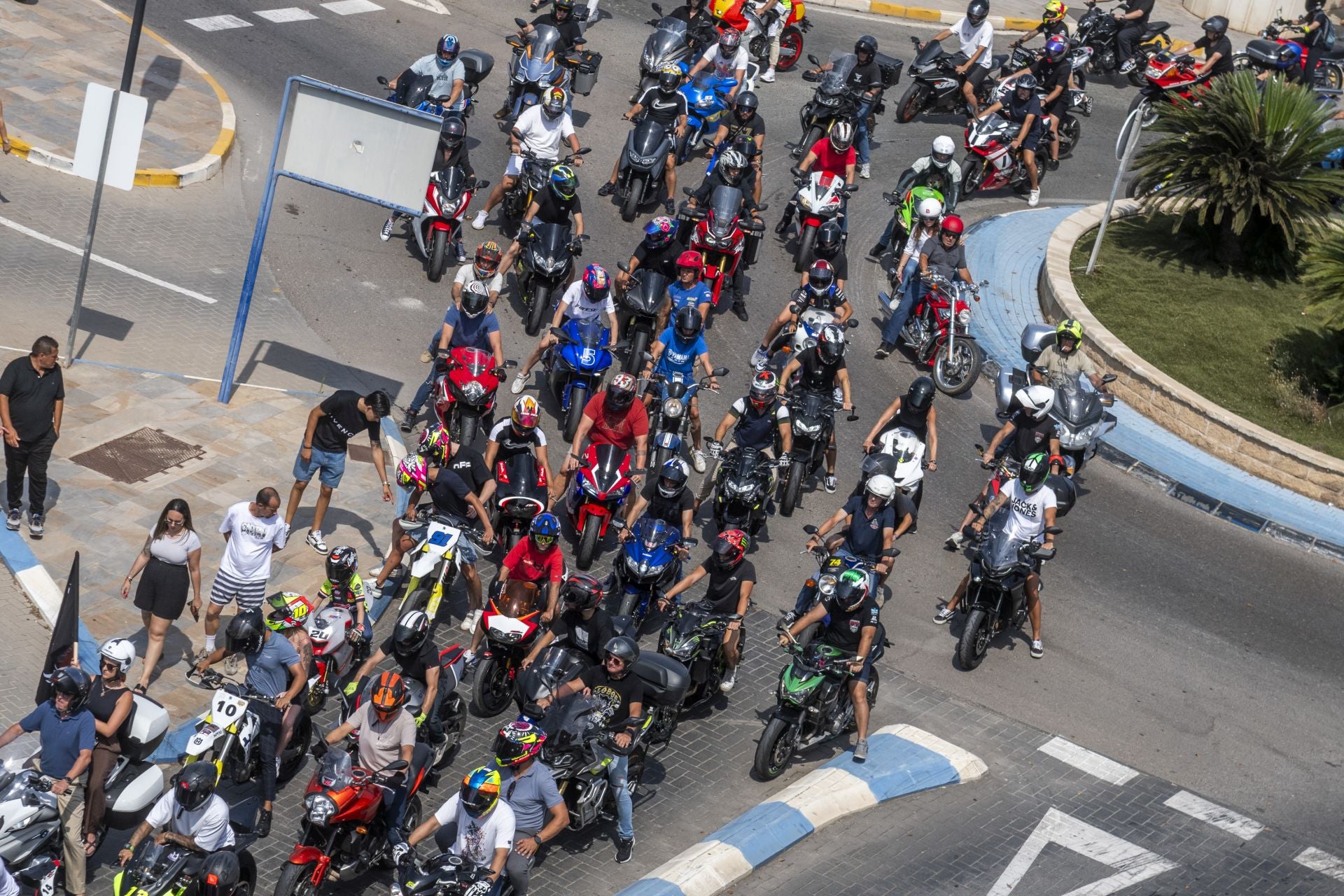 El último adiós de San Javier al piloto Borja Gómez, en imágenes