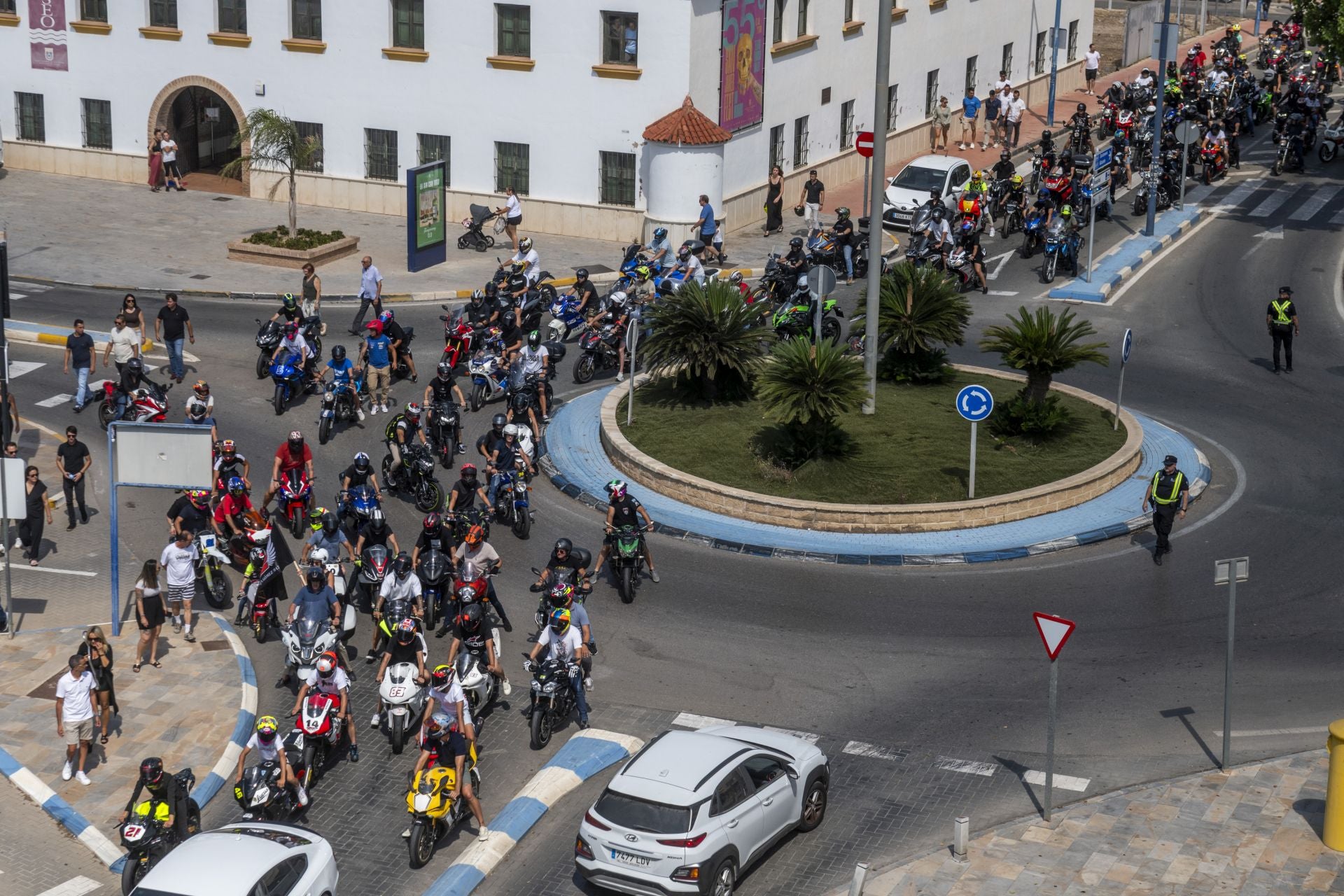 El último adiós de San Javier al piloto Borja Gómez, en imágenes