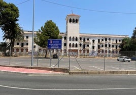 Conjunto de la antigua residencia de Telefónica que será derruido para levantar el complejo.