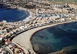 Tramo de la playa de Levante afectado por el deslinde.