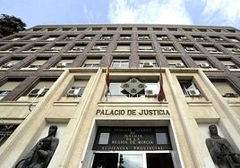 Palacio de Justicia de Murcia, en una imagen de archivo.