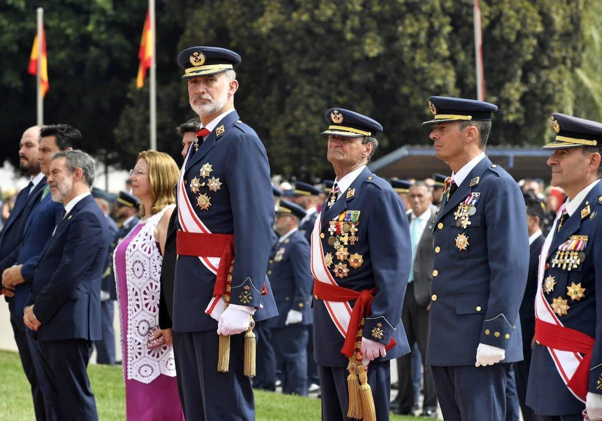 El Rey Felipe VI en la entrega de Reales Despachos de la AGA de 2023.
