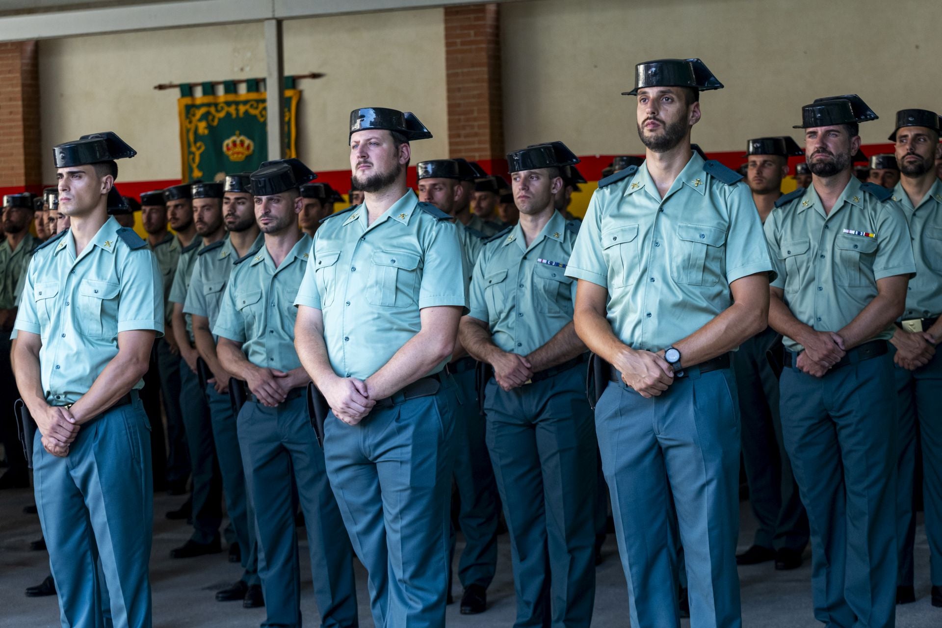 La presentación como guardia civil del camerunés Jean Paul, en imágenes
