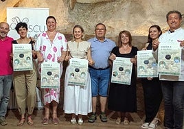 La presentación del evento 'Cocina a Cuatro Manos', en Cehegín.