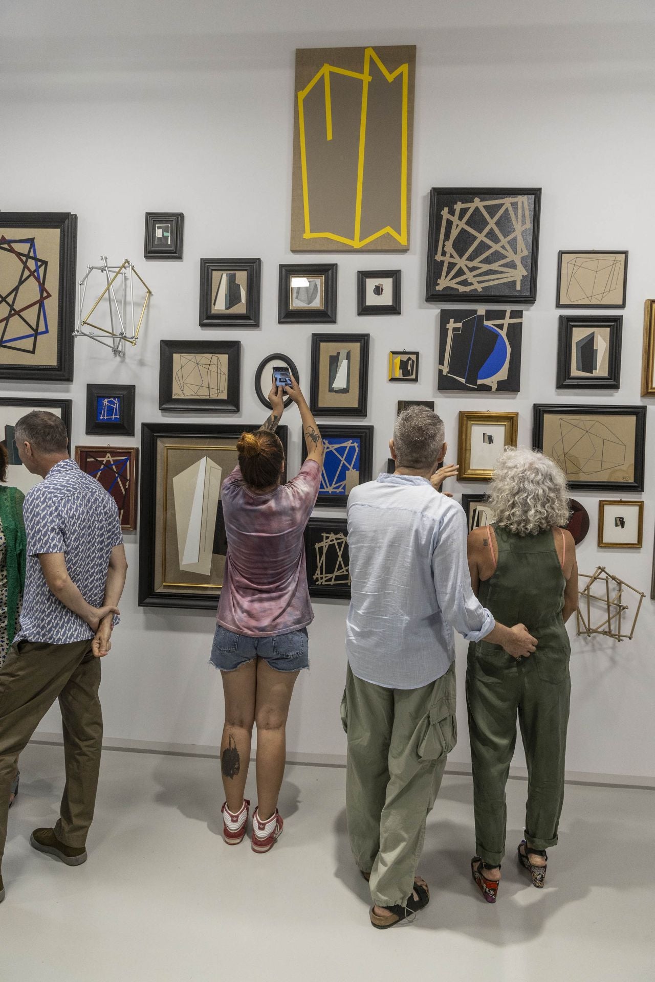 La inauguración de la exposición de FOD, en imágenes