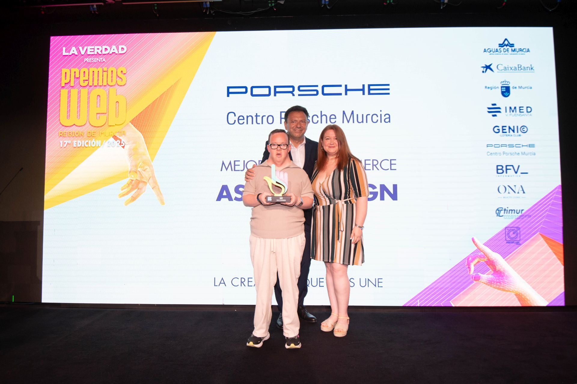 En imágenes, gala de entrega de los Premios Web de LA VERDAD 2025