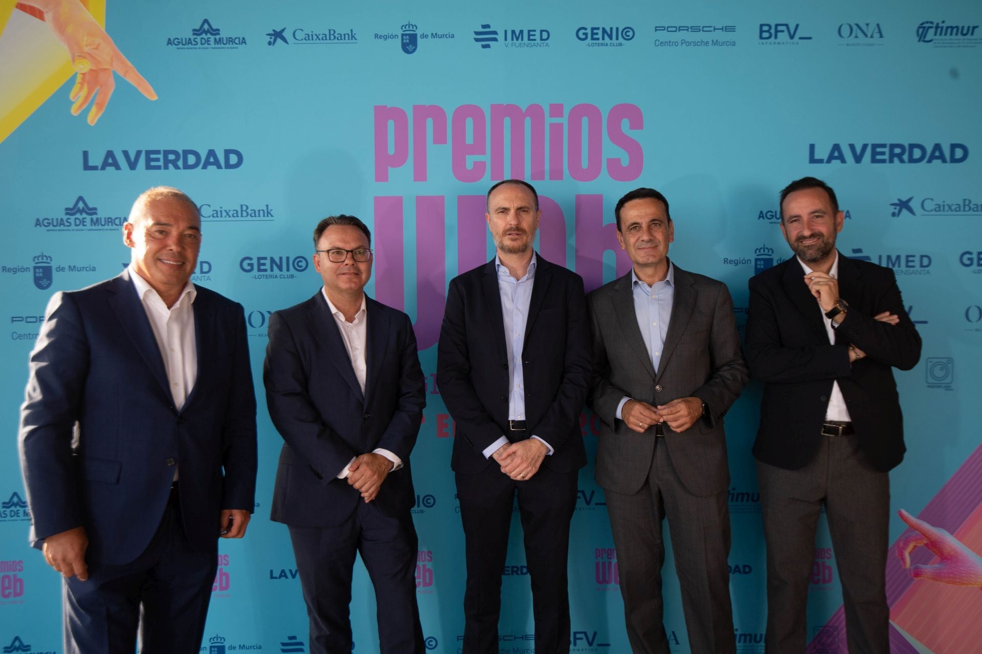 En imágenes, gala de entrega de los Premios Web de LA VERDAD 2025