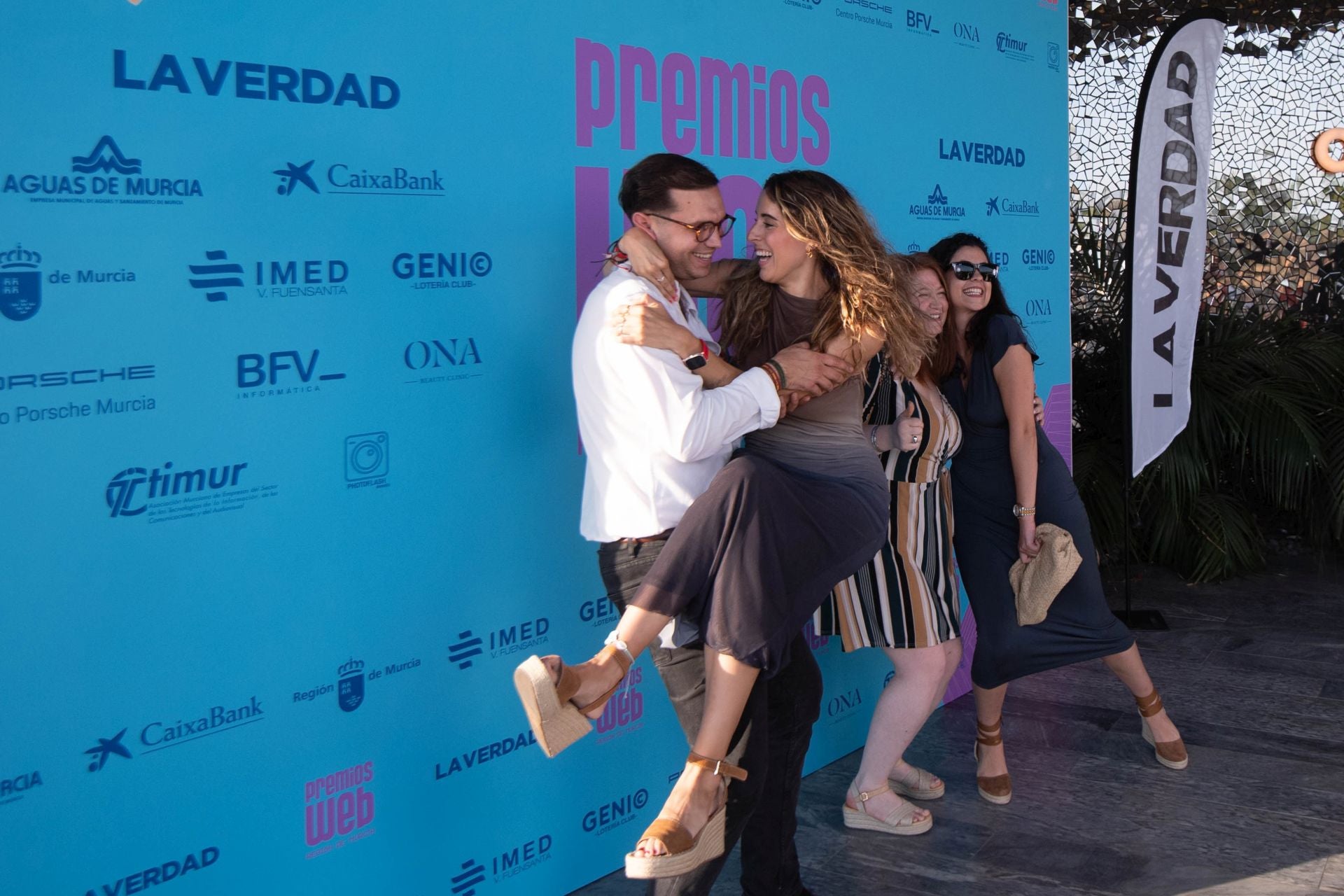 En imágenes, gala de entrega de los Premios Web de LA VERDAD 2025