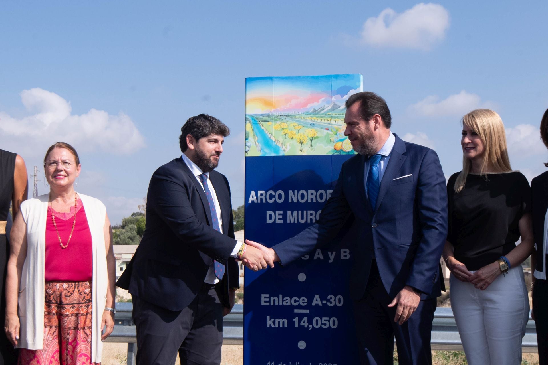 En imágenes, apertura parcial del Arco Noroeste
