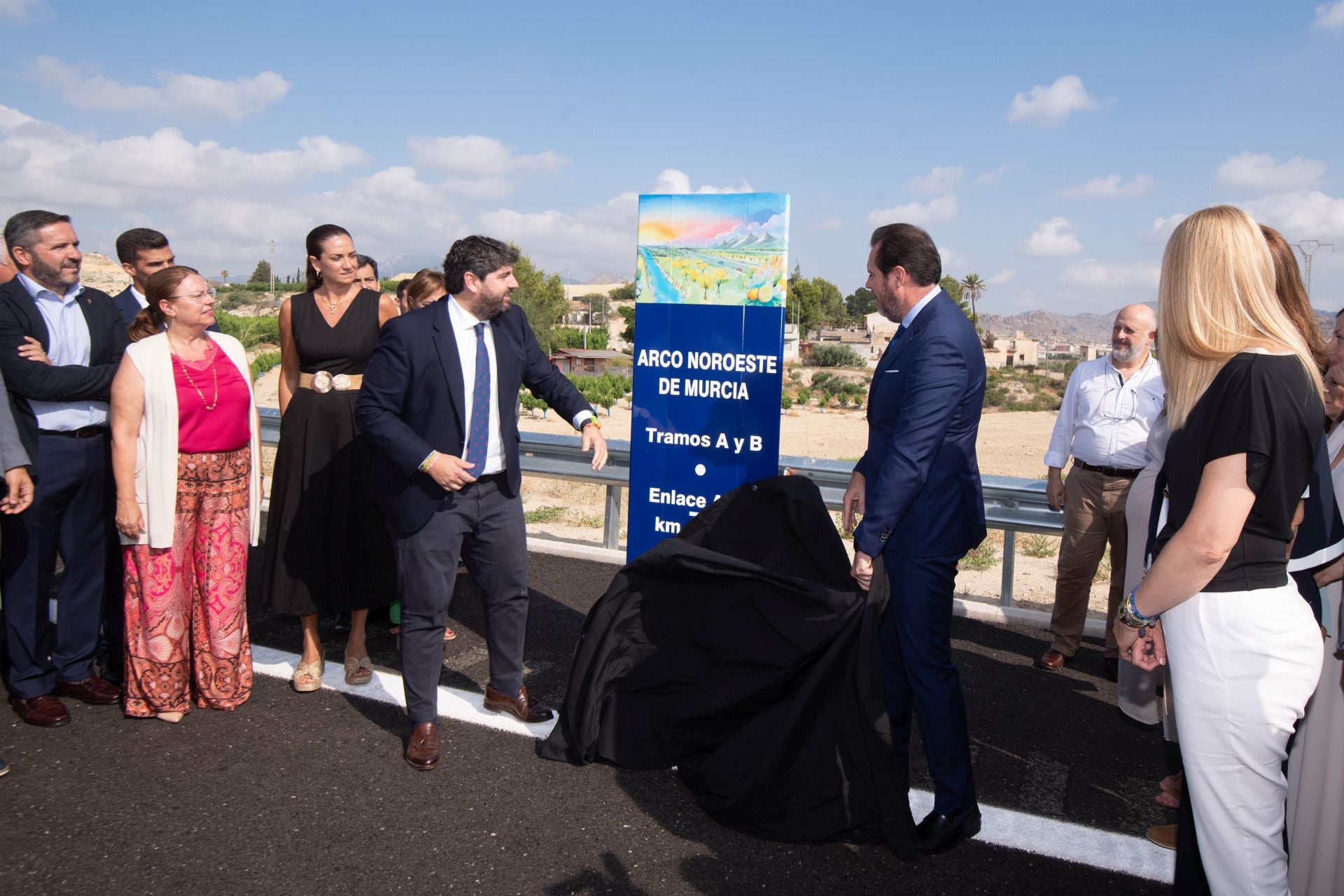 En imágenes, apertura parcial del Arco Noroeste