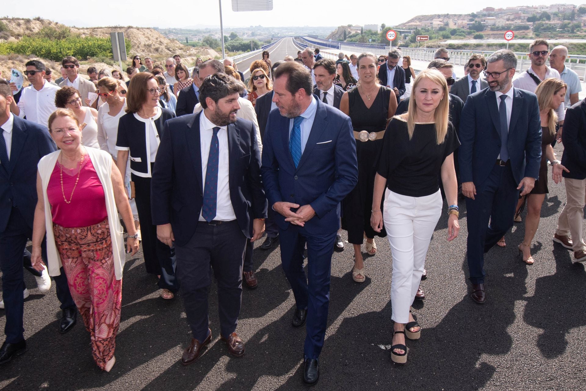 En imágenes, apertura parcial del Arco Noroeste