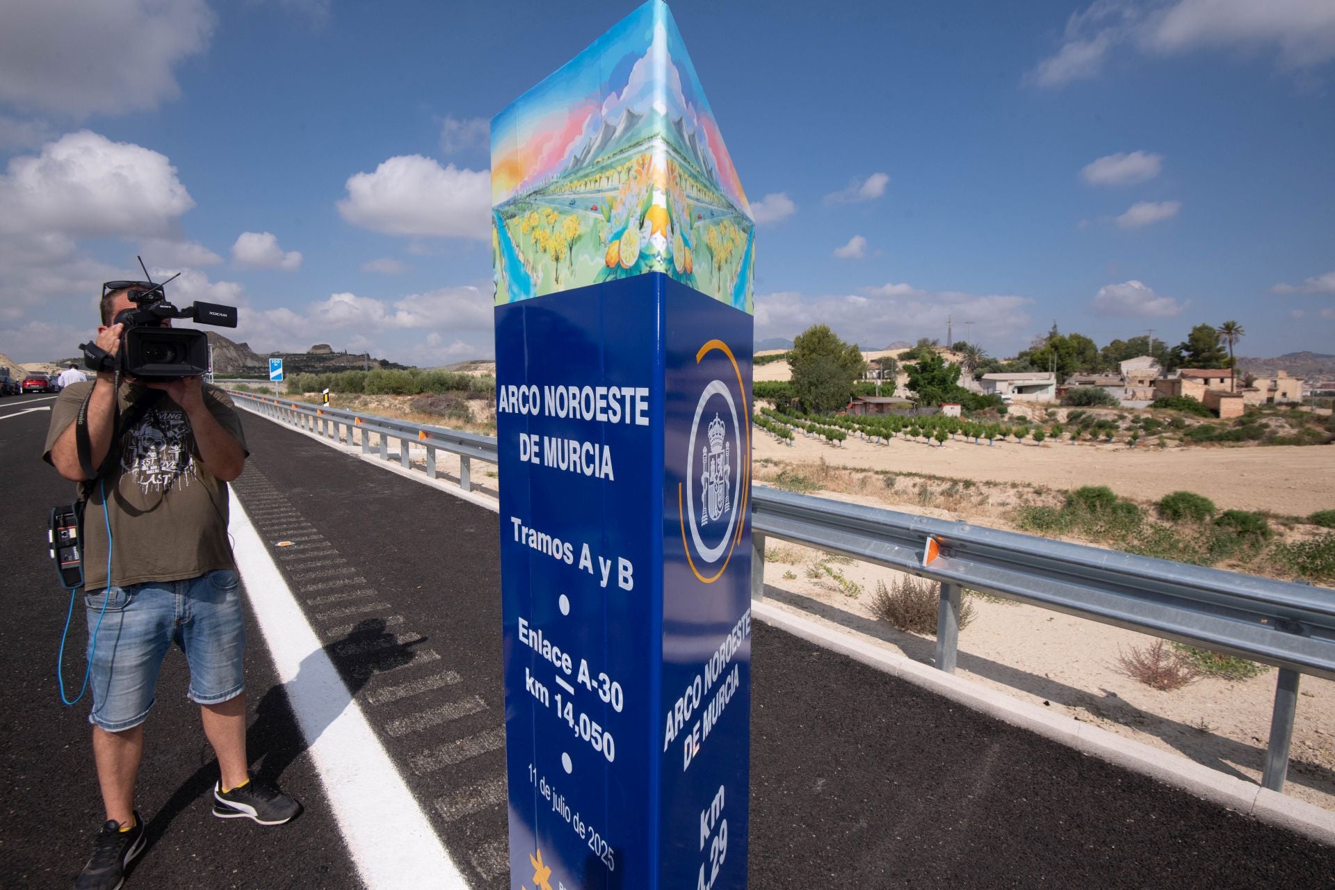En imágenes, apertura parcial del Arco Noroeste