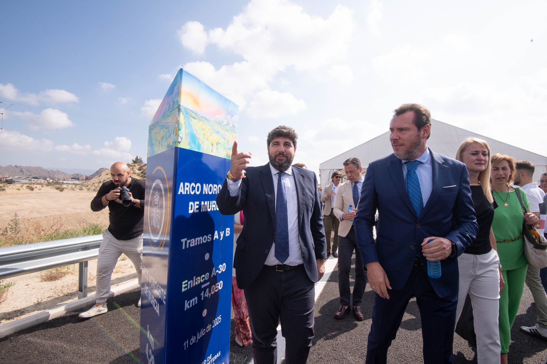 En imágenes, apertura parcial del Arco Noroeste