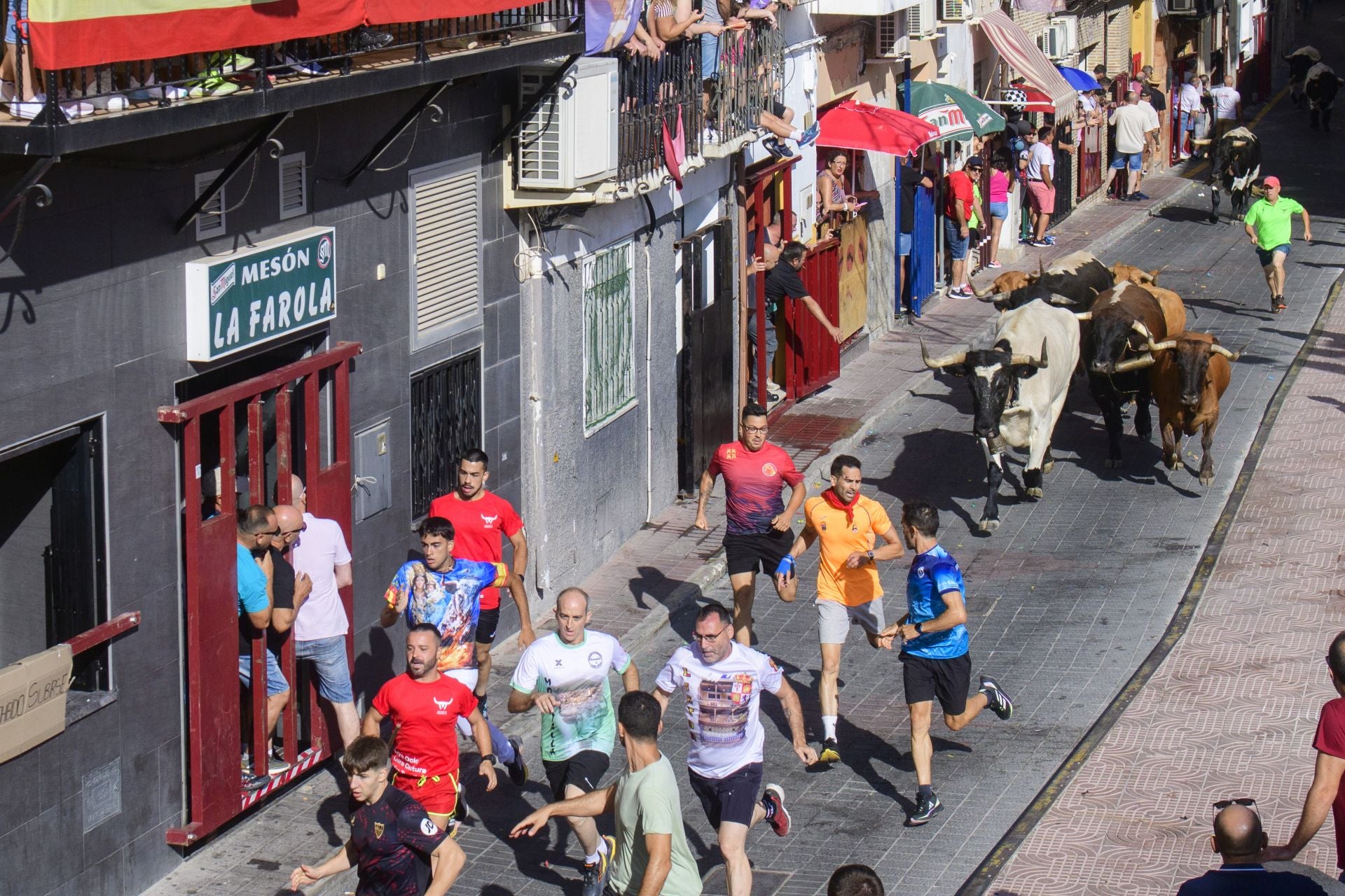 El encierro de Moratalla de este viernes, en imágenes