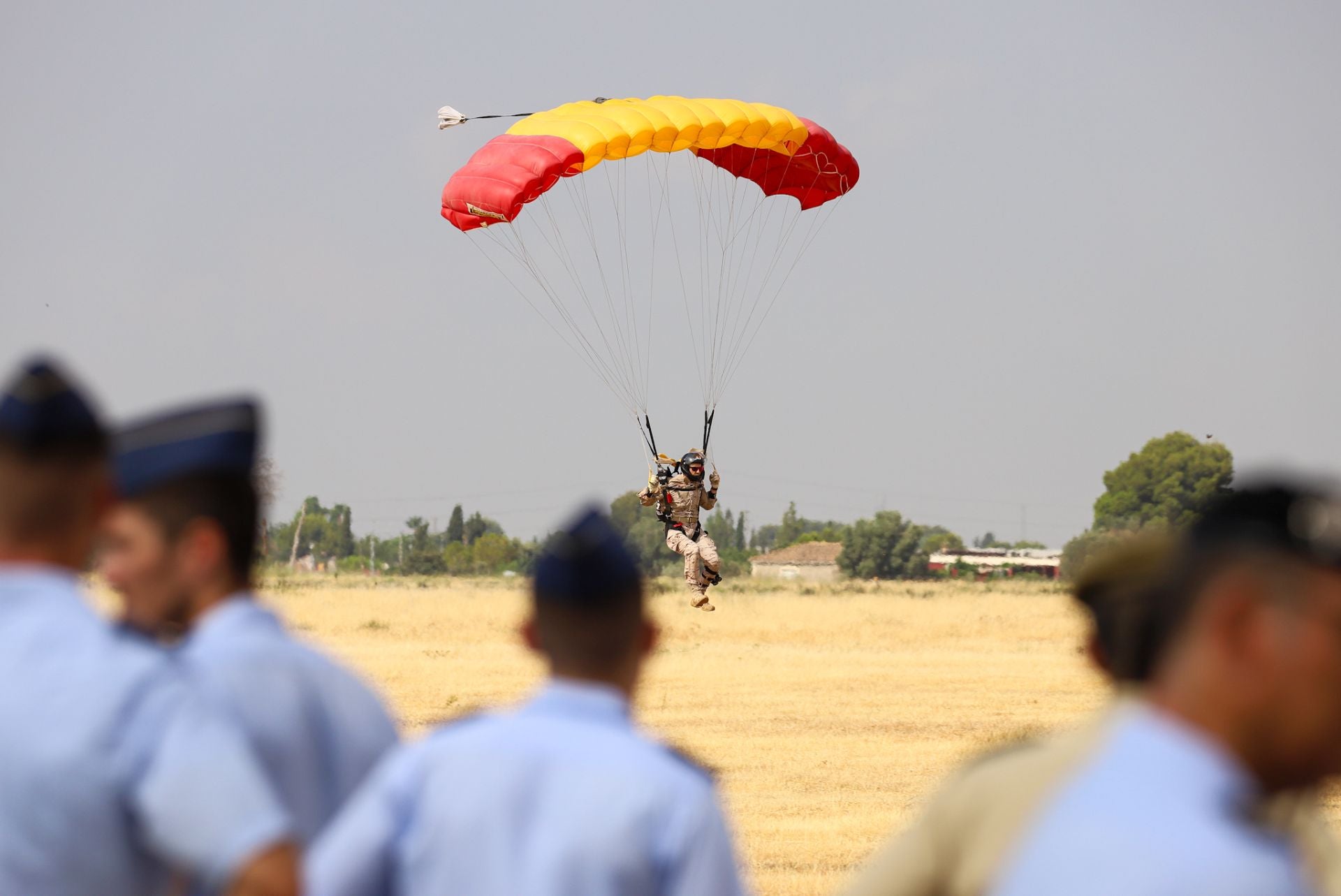 La toma de posesión del coronel José Ignacio Sánchez-Heredero García como nuevo jefe de la Base Aérea de Alcantarilla, en imágenes