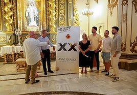 Presentación de las actividades para conmemorar el 20 aniversario de la Agrupación Musical Virgen de la Amargura.