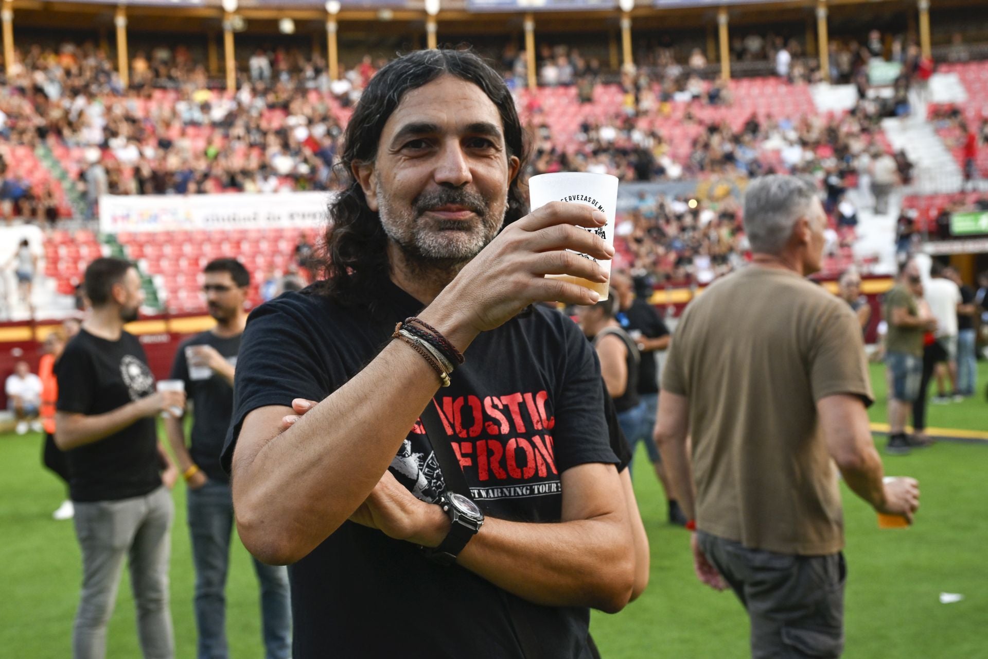 Concierto de Europe en la plaza de toros de Murcia, en imágenes