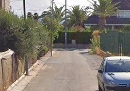 Carril de los Naranjos de Alujcer.