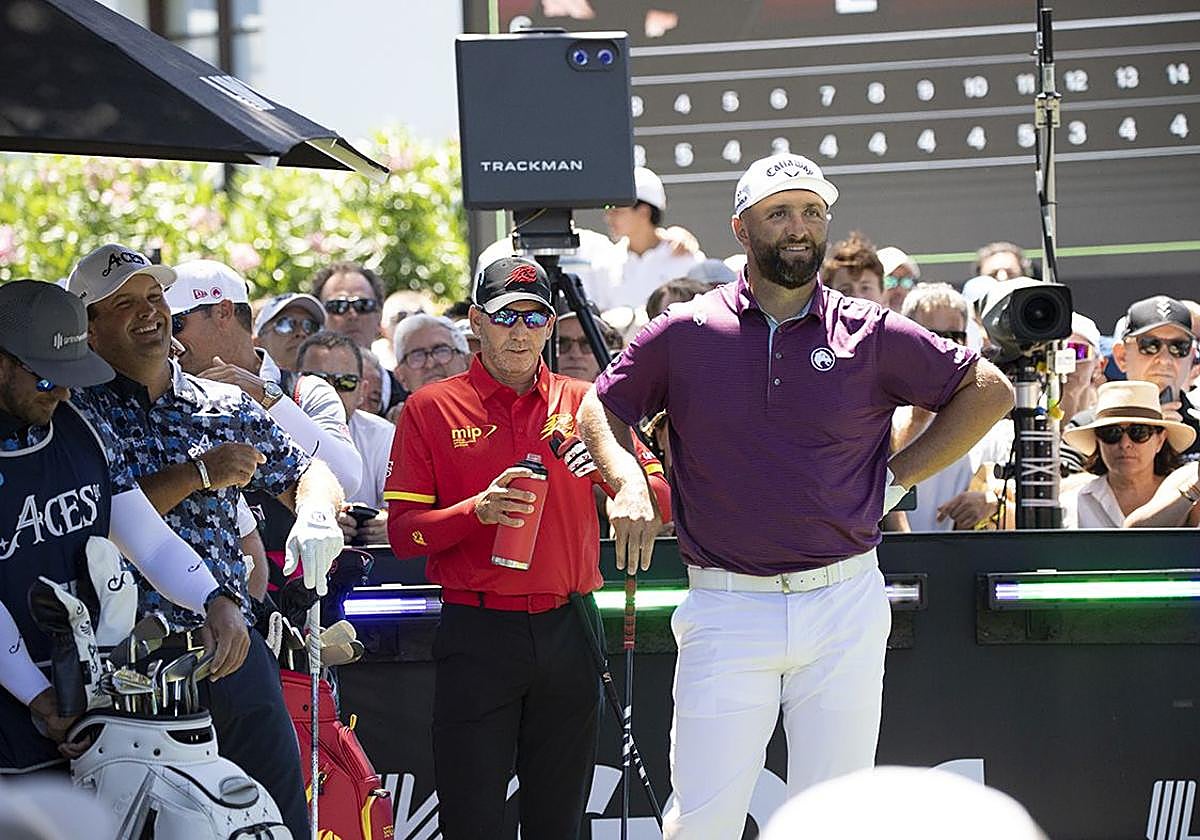 El jugador vasco Rahm es el mejor posicionado tras una primera jornada inconclusa.