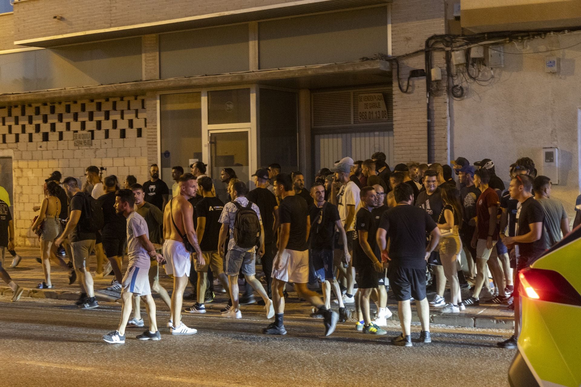 Los disturbios del sábado en Torre Pacheco, en imágenes