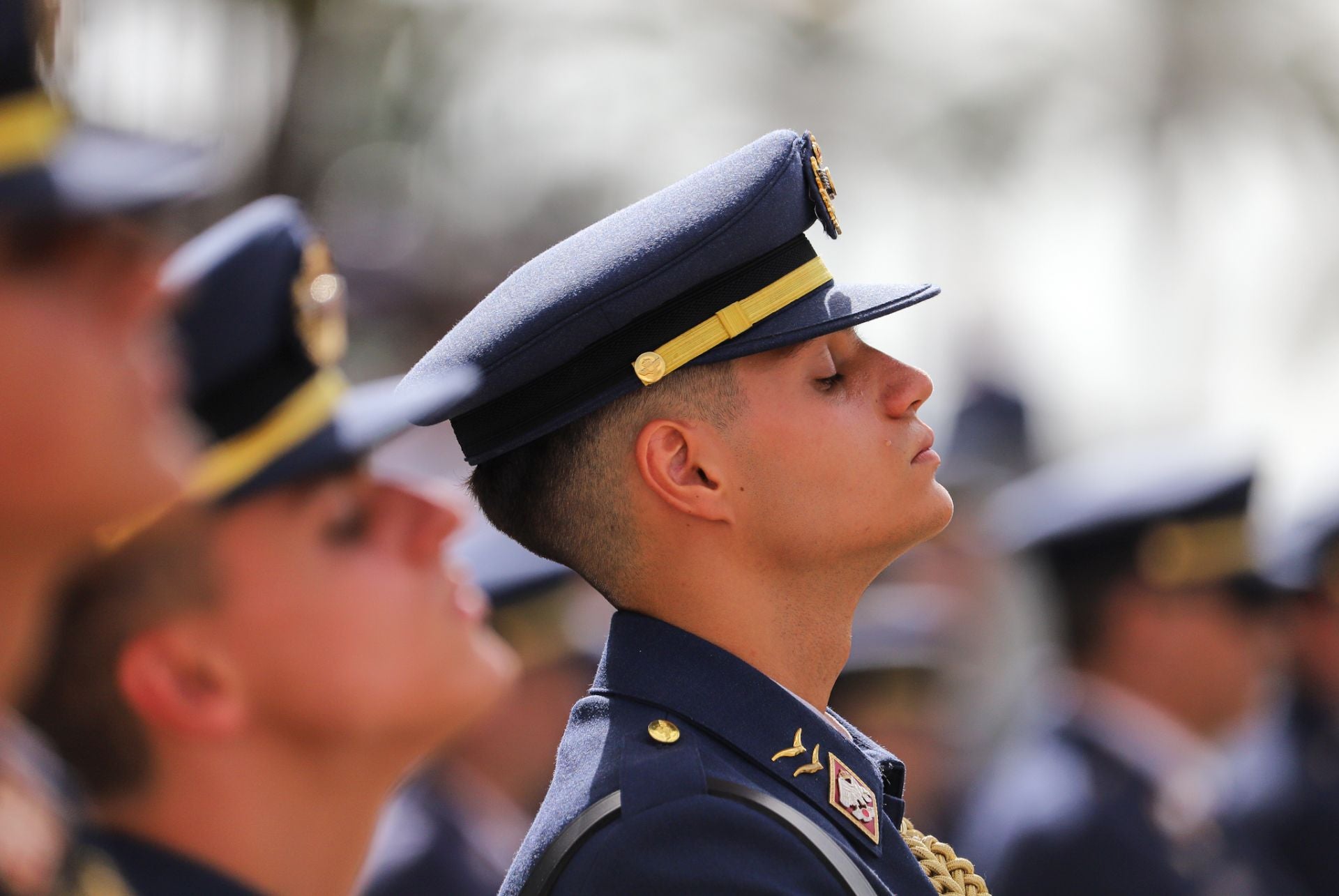 El Rey preside el acto de entrega de despachos en la Academia General del Aire de San Javier
