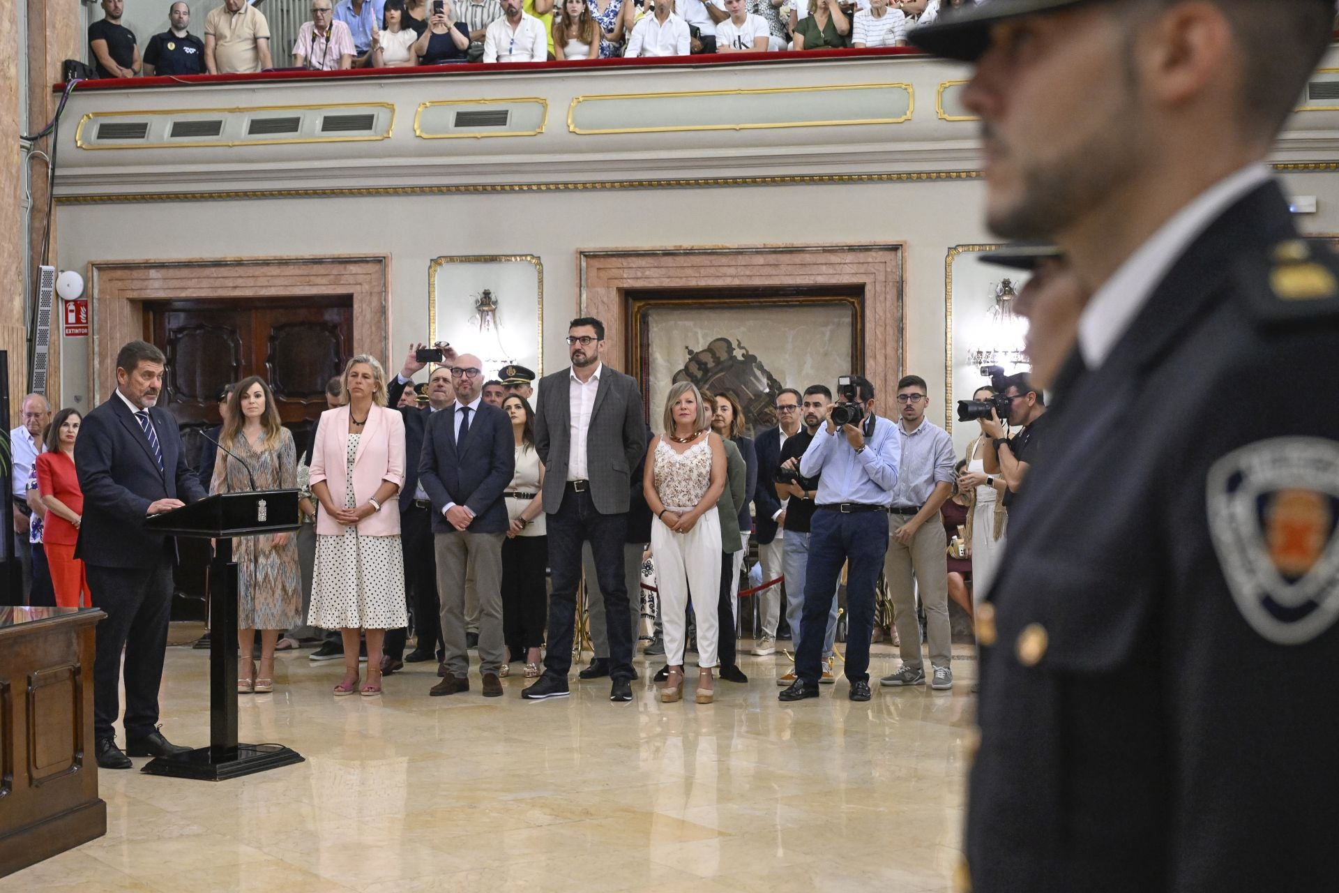 La jura de los nuevos agentes de la Policía Local, en imágenes
