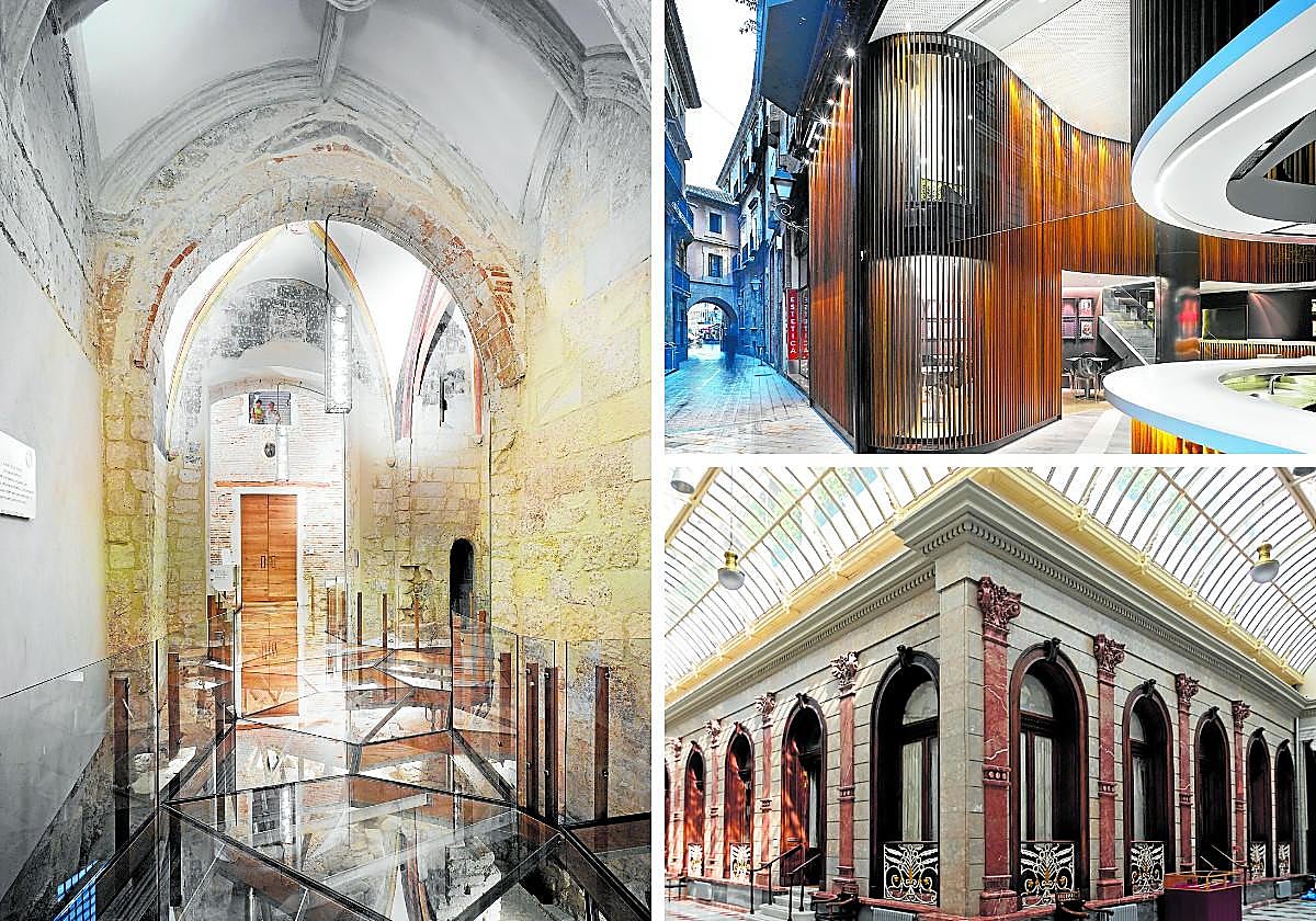 Museo de la Catedra. Café del Arco. Rehabilitación del Casino de Murcia