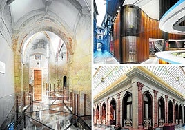 Museo de la Catedra. Café del Arco. Rehabilitación del Casino de Murcia