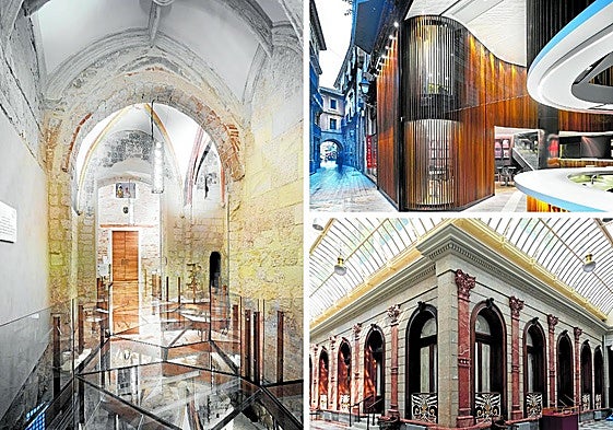 Museo de la Catedra. Café del Arco. Rehabilitación del Casino de Murcia