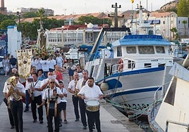 Procesión de la Virgen del Carmen, el año pasado.