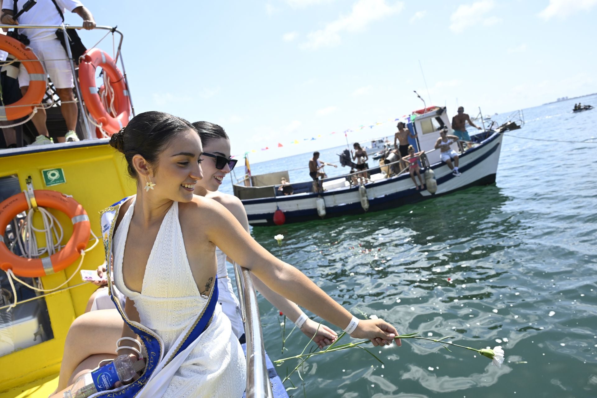 La procesión de la Virgen del Carmen en San Pedro del Pinatar, en imágenes