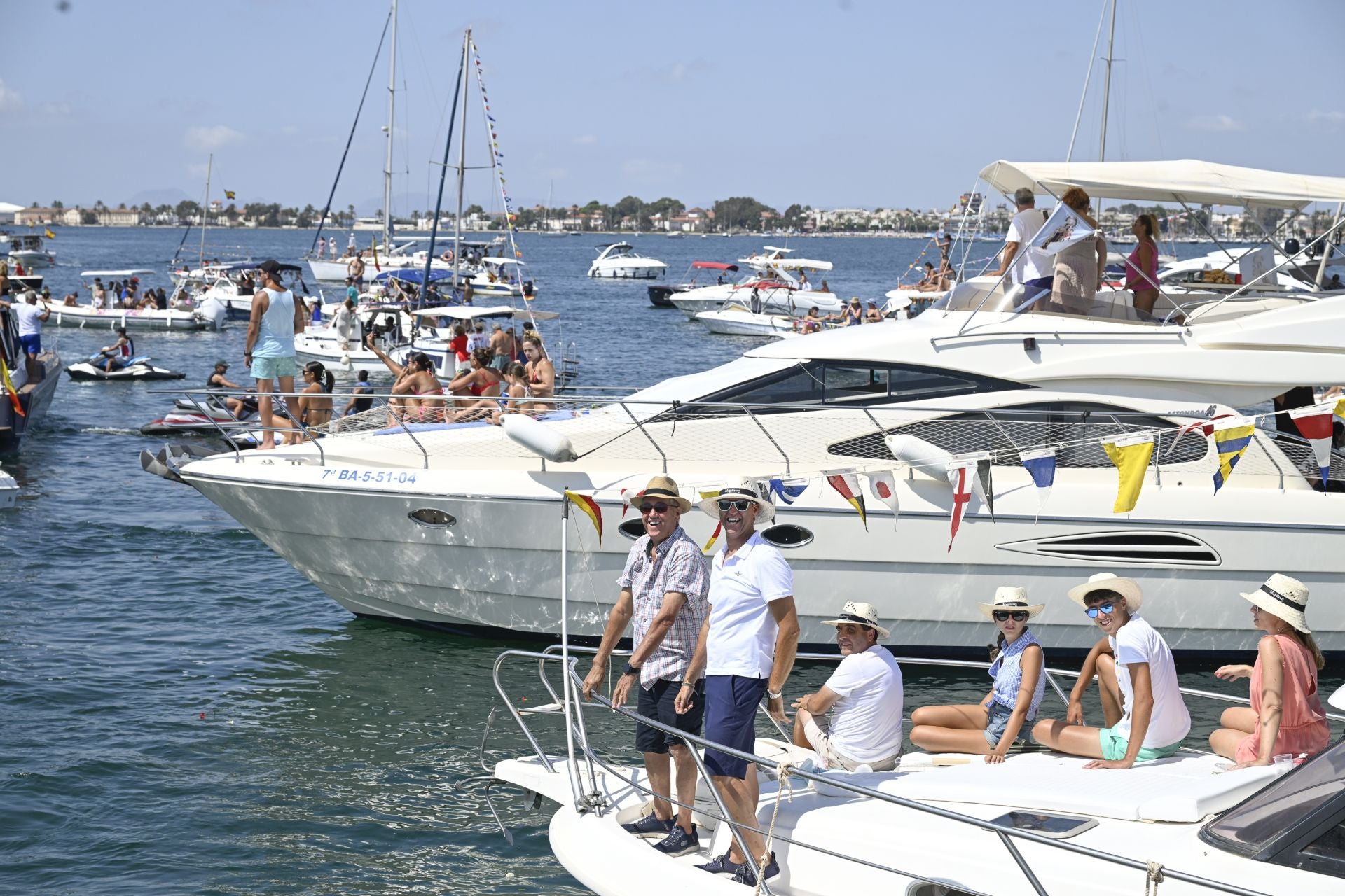 La procesión de la Virgen del Carmen en San Pedro del Pinatar, en imágenes