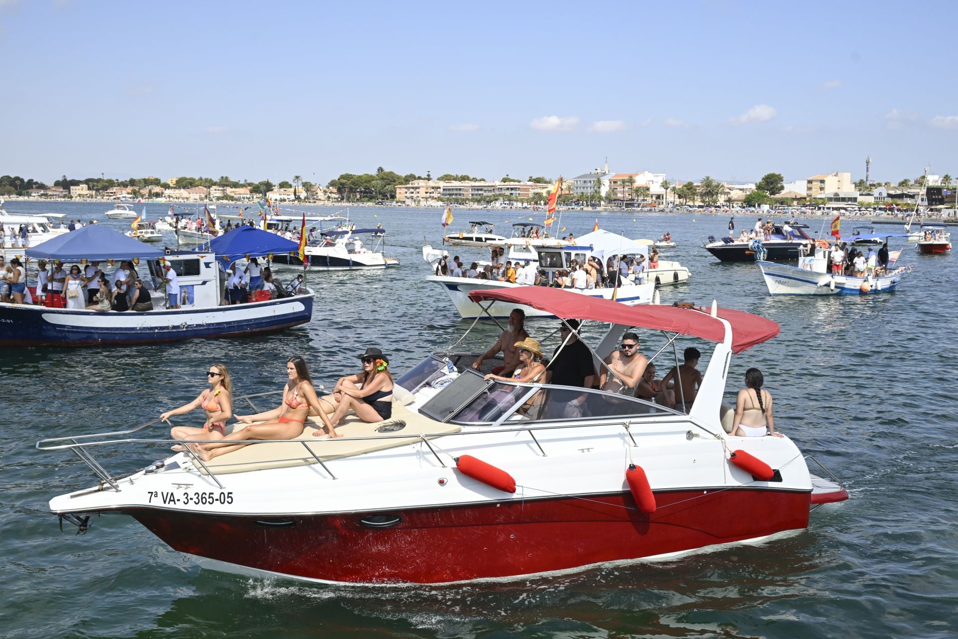 La procesión de la Virgen del Carmen en San Pedro del Pinatar, en imágenes